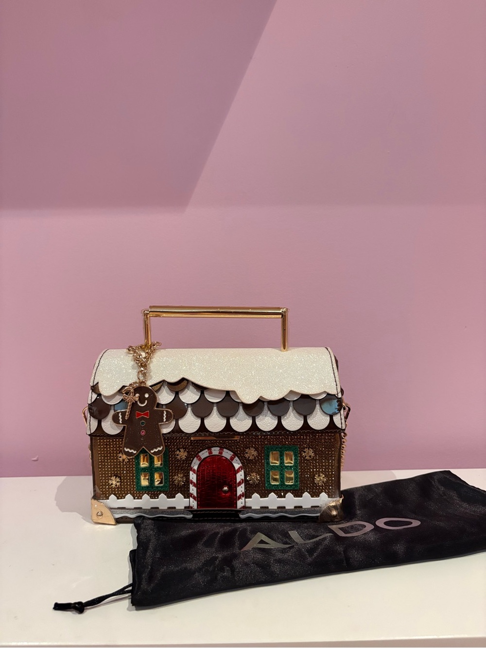 ALDO Gingerbread House Christmas Purse - Brand New 🎅🏼♥️